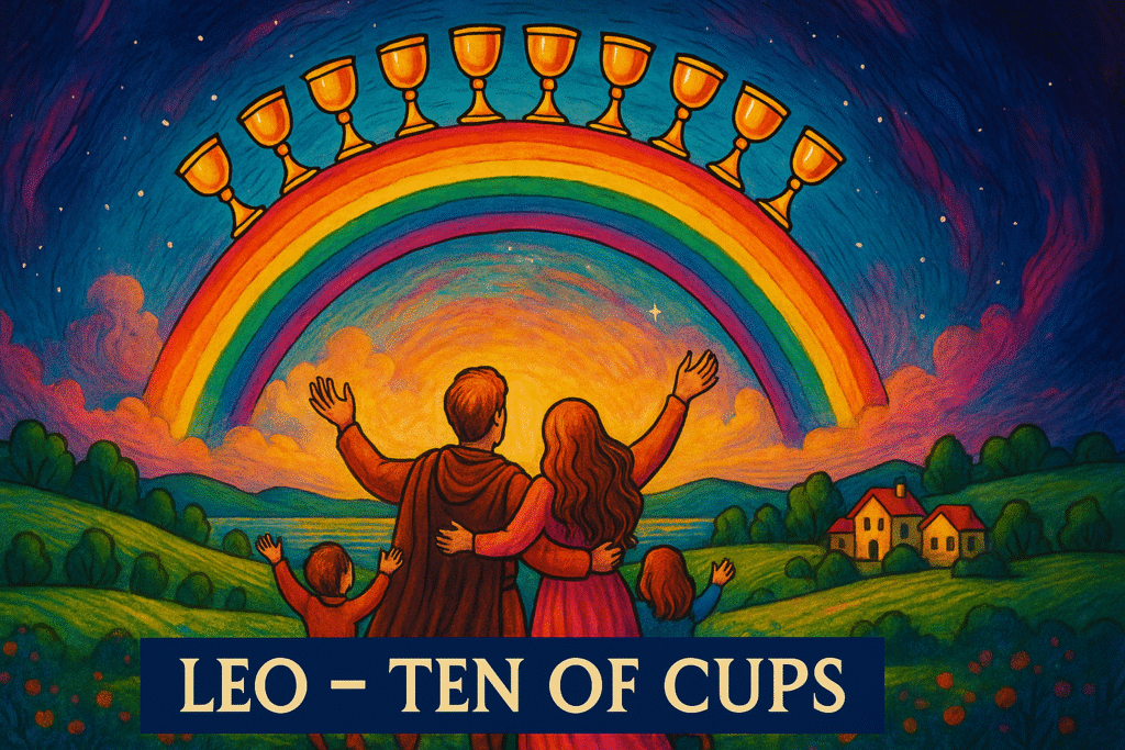 Leo – Ten of Cups