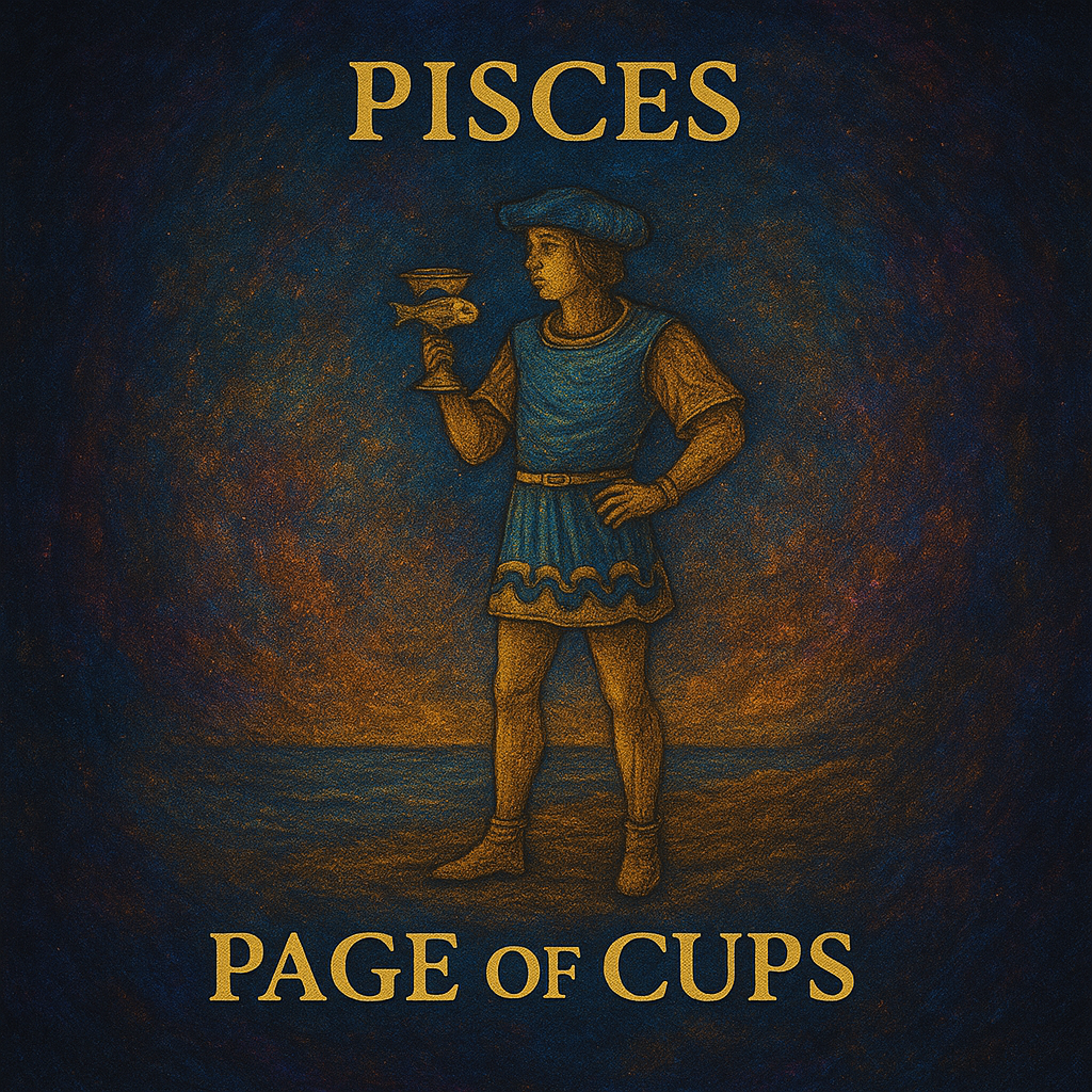 Pisces – Page of Cups