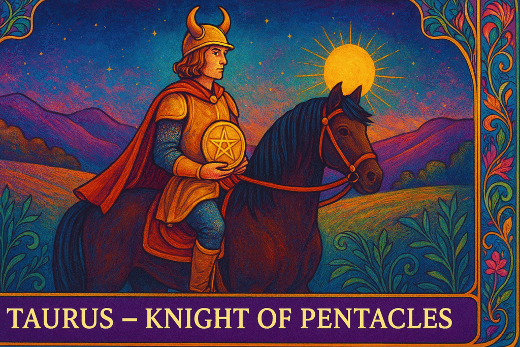 Taurus – Knight of Pentacles