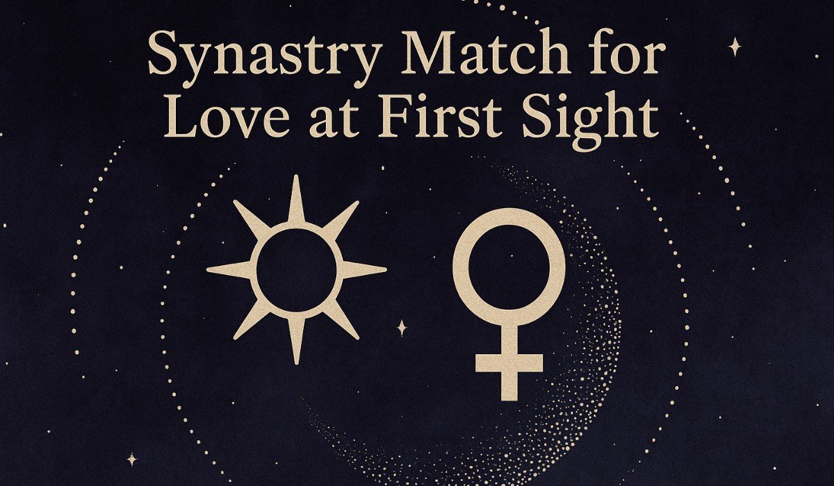 Your Synastry Match Might Explain Why You Fell in Love at First Sight